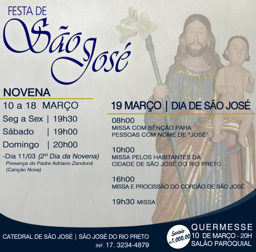 Festa de São José - Diocese de São José do Rio Preto/SP