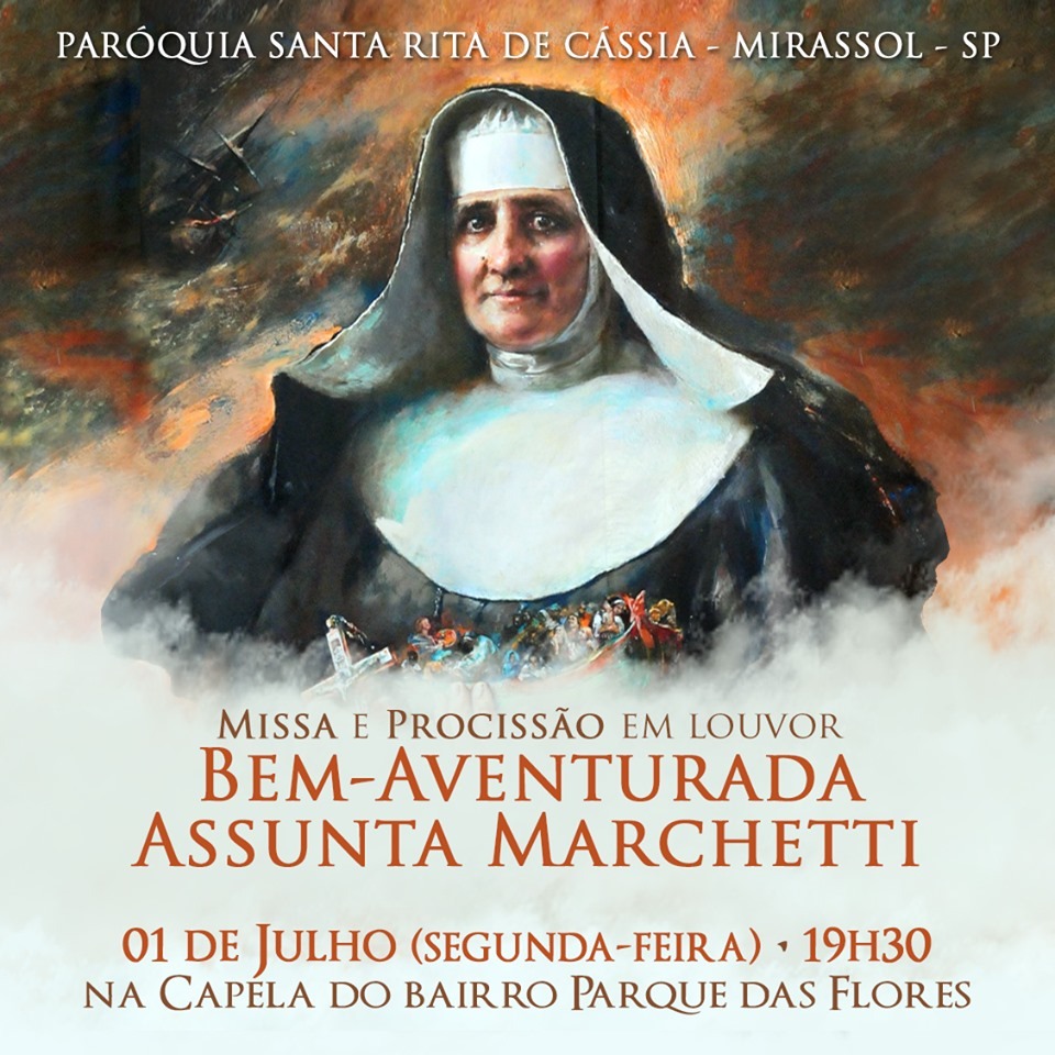 Dia da Beata Madre Assunta Marchetti