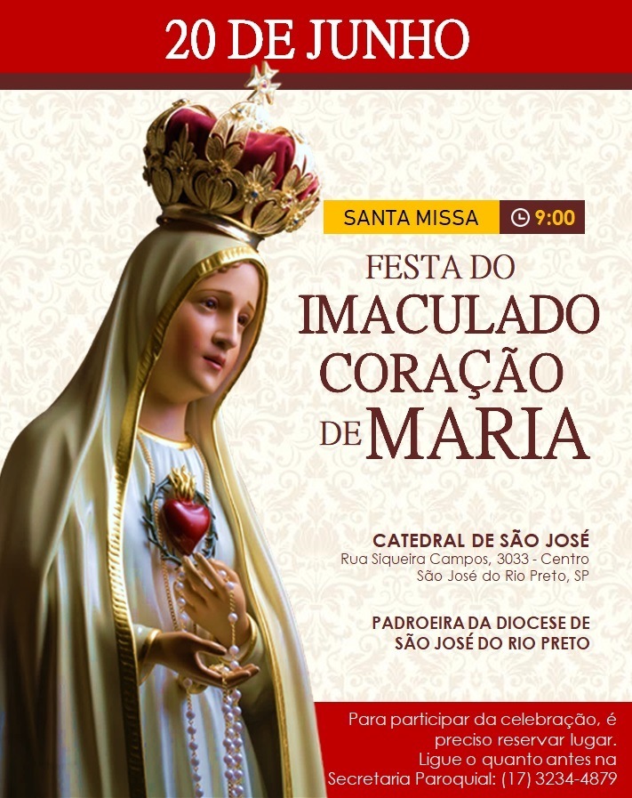 Festa do Imaculado Coração de Maria