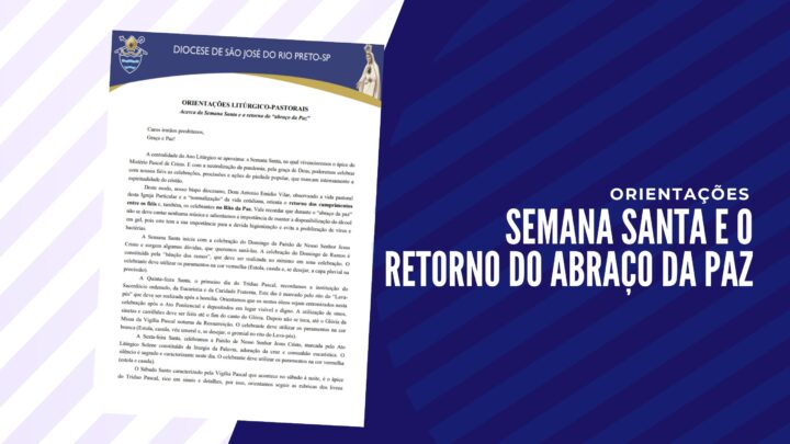 Diocese oferece orientações Litúrgico-Pastorais